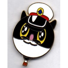 Black & White Cat with Hat Special Gold